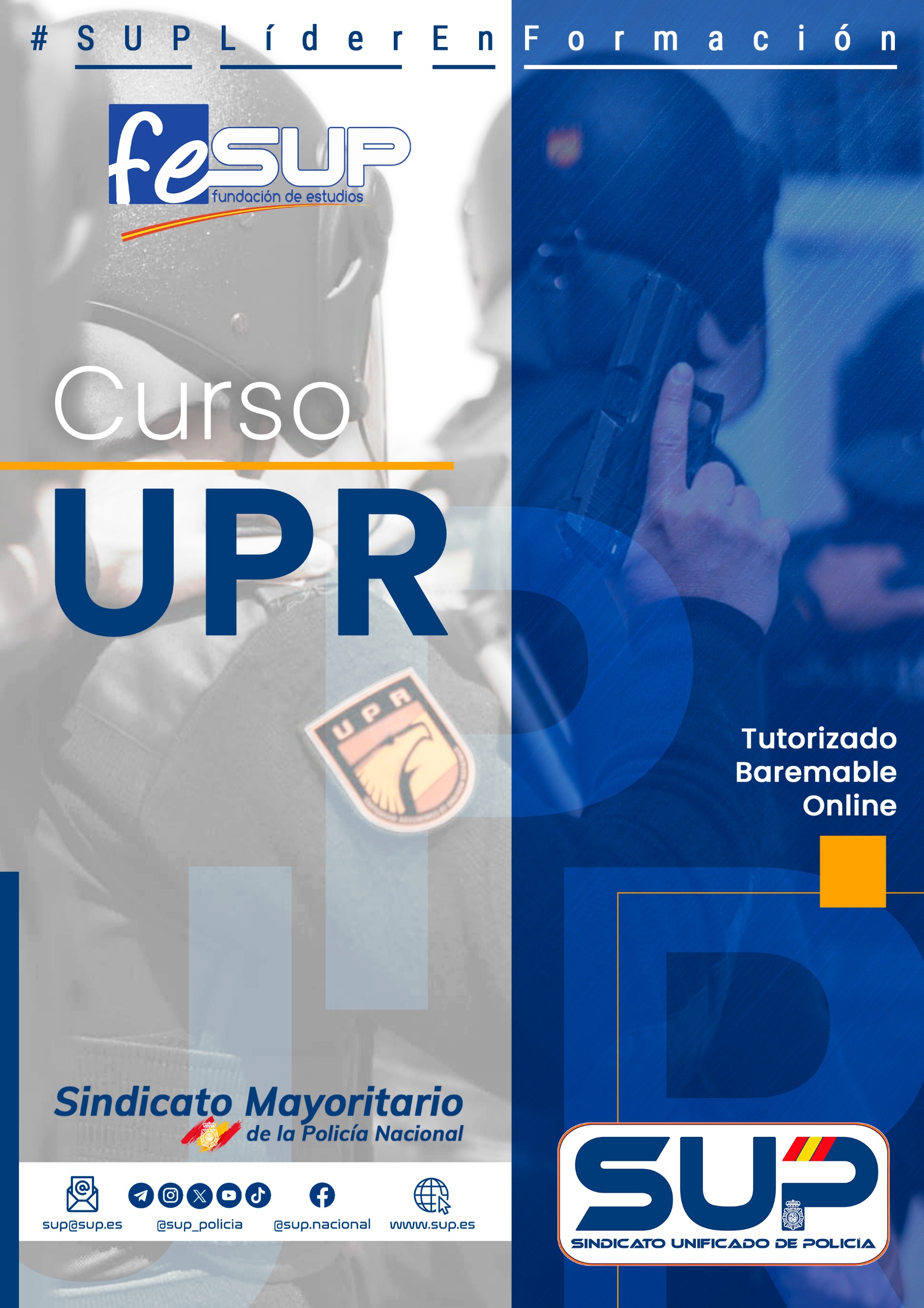 CURSO PREPARACIÓN UPR (Afiliados SUP / Asociados feSUP)